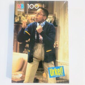 Vintage 1991 NIB Steve Urkel 100 Piece Puzzle Milton Bradley Family Matters